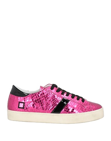D.A.T.E. Sneakers Fuchsia Soft Leather