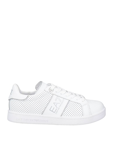 EA7 Sneakers Bianco Pelle, Gomma