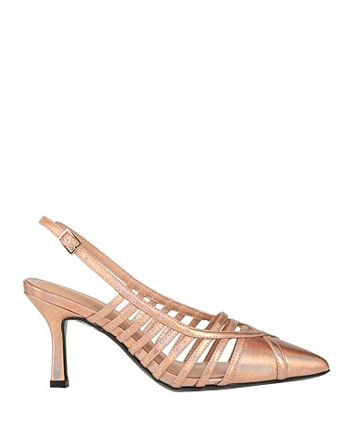 FRANCESCO MILANO Court Rose gold Soft Leather