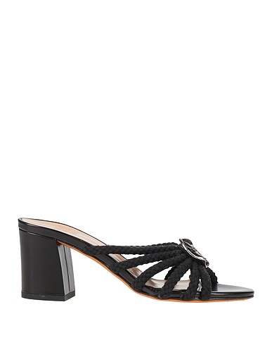 MARYAM NASSIR ZADEH Sandals Black Textile fibres