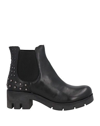 PREGUNTA Ankle boot Black Leather