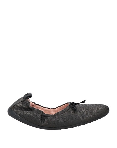 TOD'S Ballet flats Black Soft Leather