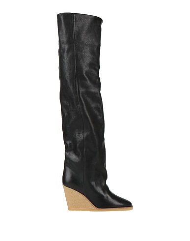 ISABEL MARANT Boots Black 100% Calfskin