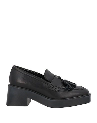 LORENZO MARI Loafers Black Soft Leather