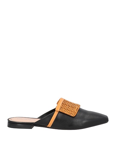 RODO Mules and clogs Black Soft Leather
