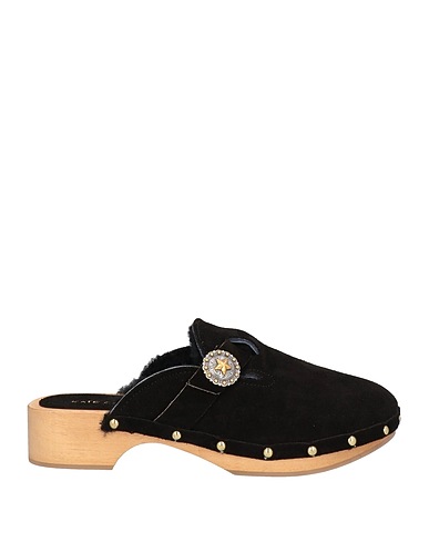 KATE CATE® Mules and clogs Black Leather