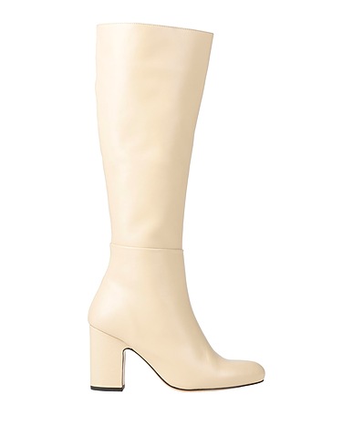 SOULIERS MARTINEZ Boots Cream Leather