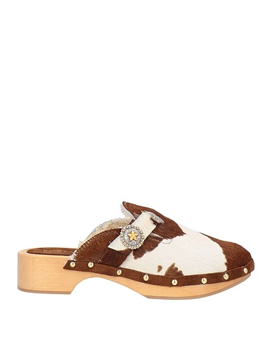 KATE CATE® Mule e zoccoli Marrone Pelle