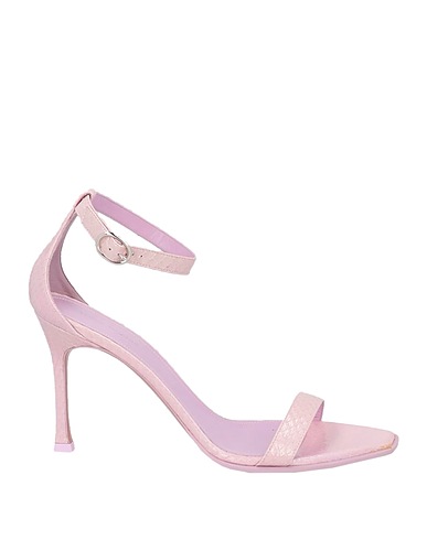 AMINA MUADDI Sandals Lilac Soft Leather
