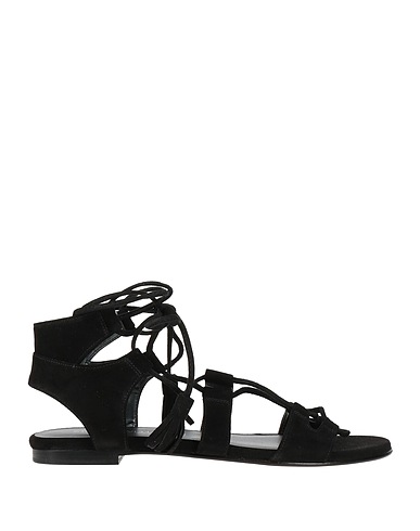 STUART WEITZMAN Sandals Black Soft Leather