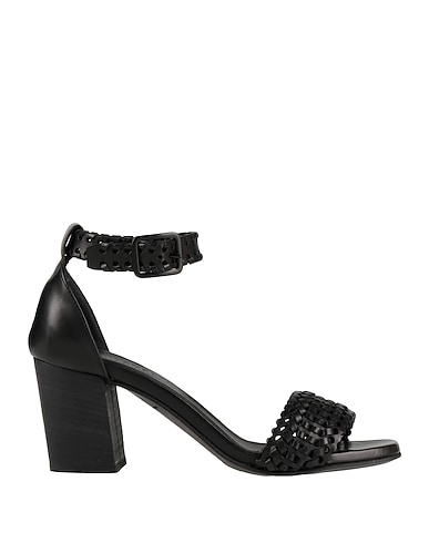 PANTANETTI Sandals Black Soft Leather