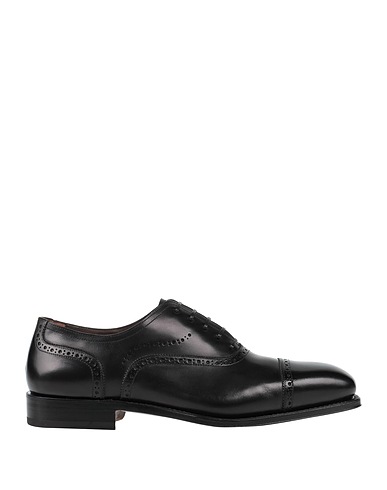 FERRAGAMO Laced shoes Black Calfskin