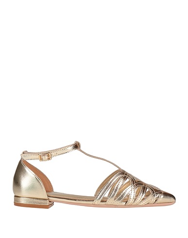 FRANCESCO MILANO Ballet flats Platinum Soft Leather