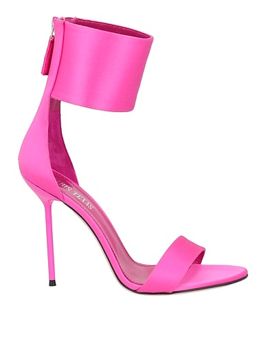 PARIS TEXAS Sandals Fuchsia Textile fibers