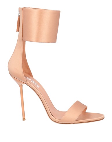 PARIS TEXAS Sandals Blush Textile fibers