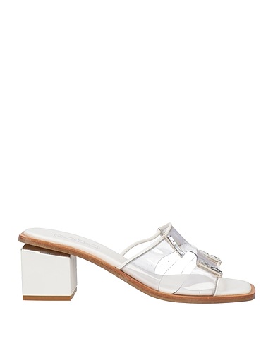 RODO Sandals Transparent Plastic, Soft Leather