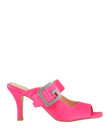GAëLLE Paris Sandalen Fuchsia Gewebefasern