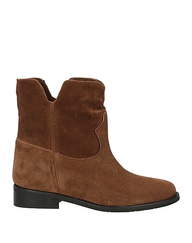 JOY WENDEL Ankle boot Brown Leather
