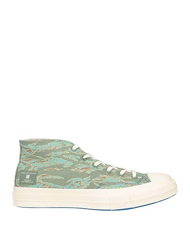 CONVERSE x UNDEFEATED Кеды и кроссовки Зелёный милитари Текстильное волокно