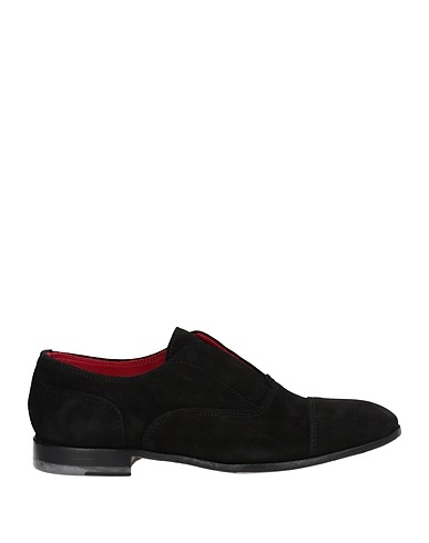 GREEN GEORGE Loafers Black Leather