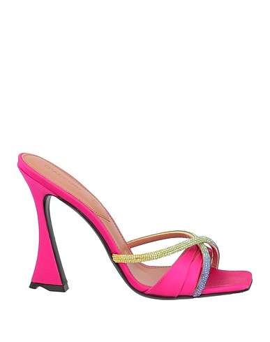 D'ACCORI Sandals Fuchsia Textile fibres