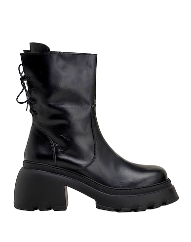 8 by YOOX Ankle boot LEATHER ANKLE BOOTS STRING DETAIL
100% Calfskin