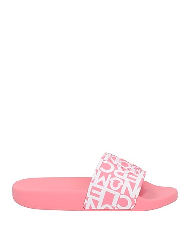 MONCLER Sandals Pink Rubber