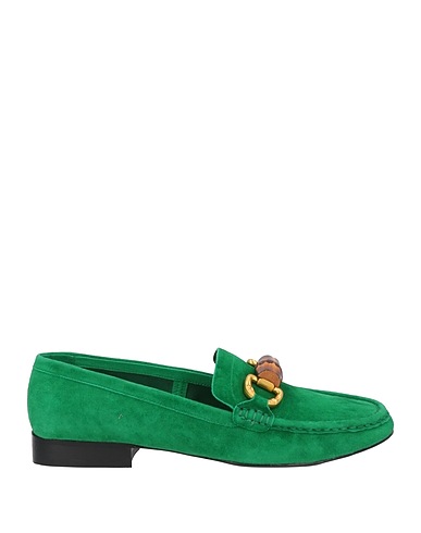 JEFFREY CAMPBELL Loafers Green Leather