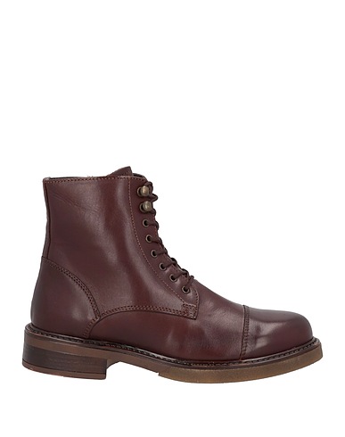 PUEBLO Stiefelette Dunkelbraun Kalbsleder