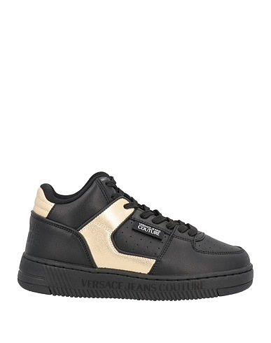 VERSACE JEANS COUTURE Sneakers Black Soft Leather