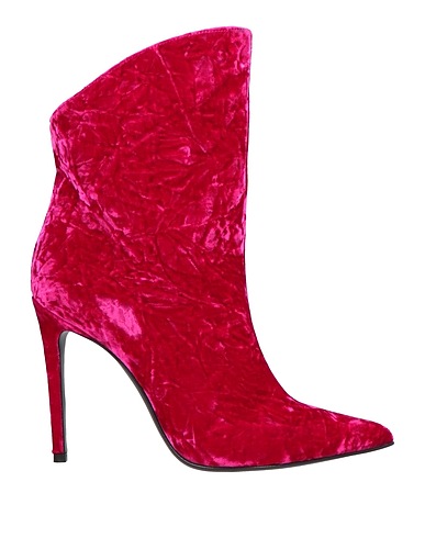 ALDO CASTAGNA Ankle boot Fuchsia Textile fibres