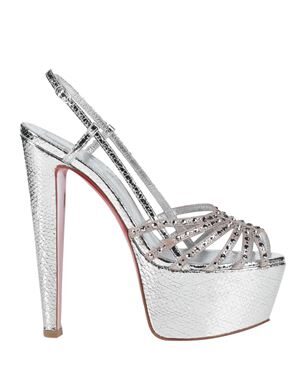 CHRISTIAN LOUBOUTIN サンダル シルバー レディース 82,940円