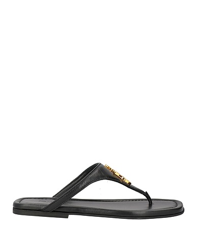 JW ANDERSON Flip flops Black Lambskin