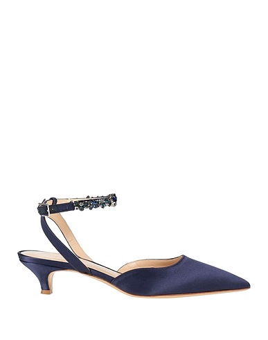 P.A.R.O.S.H. Décolleté Blu notte 72% Viscosa, 28% Seta