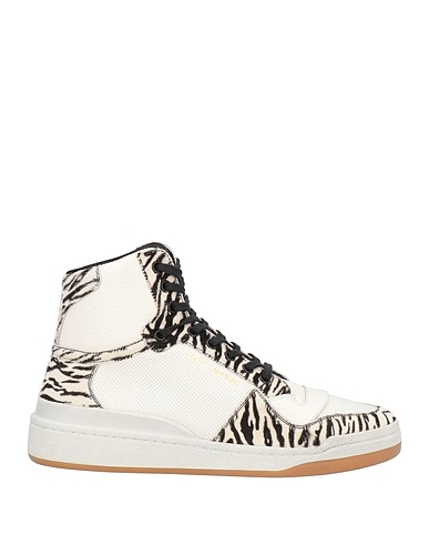 SAINT LAURENT Sneakers Blanc cassé Cuir de veau