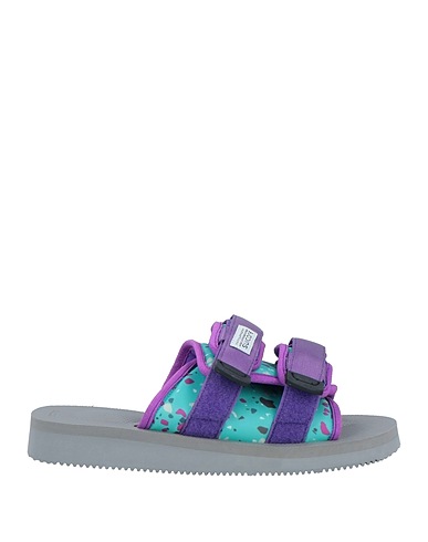 SUICOKE Sandals Purple Textile fibers