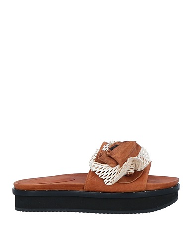 IXOS Sandals Tan Leather