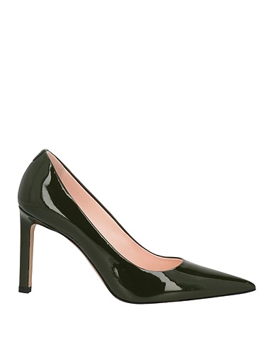 BOSS Pump Dark green Leather