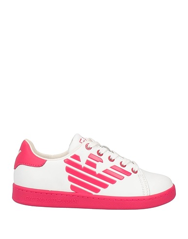 EA7 Sneakers Weiß Leder