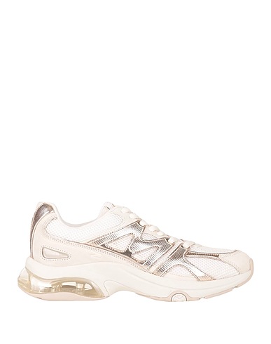 MICHAEL MICHAEL KORS Sneakers Cream Textile fibres, Cow leather
