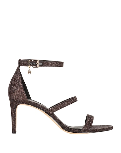 MICHAEL MICHAEL KORS Sandals Bronze 50% Terylene, 50% Polyester