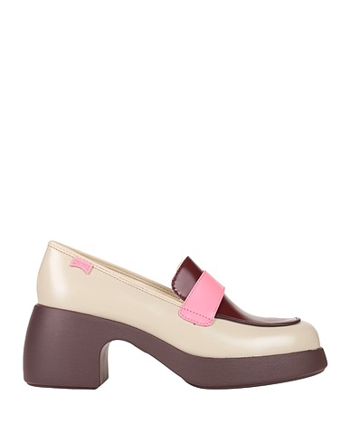 CAMPER Loafers Ivory Soft Leather