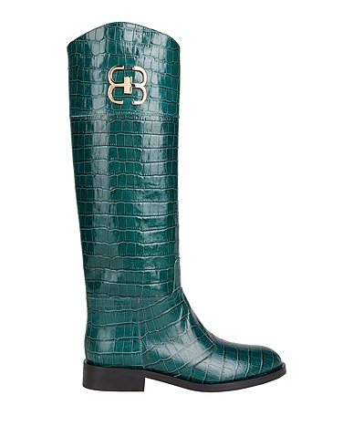 BERVICATO Bota Verde oscuro Cuero