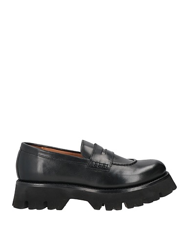 GRENSON Loafers Black Soft Leather