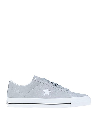 CONVERSE Sneakers ONE STAR PRO OX Gris clair Cuir