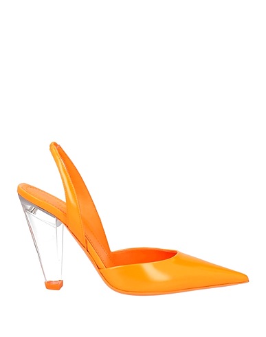3JUIN Court Orange Soft Leather