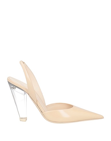 3JUIN Court Beige Soft Leather