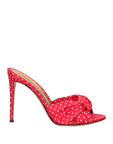 ALEXANDRE VAUTHIER Sandals Red Textile fibers
