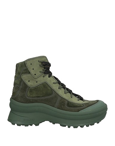 JIL SANDER Sneakers Military green Leather