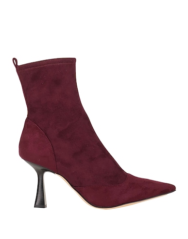 MICHAEL MICHAEL KORS Ankle boot Burgundy 100% Polyester